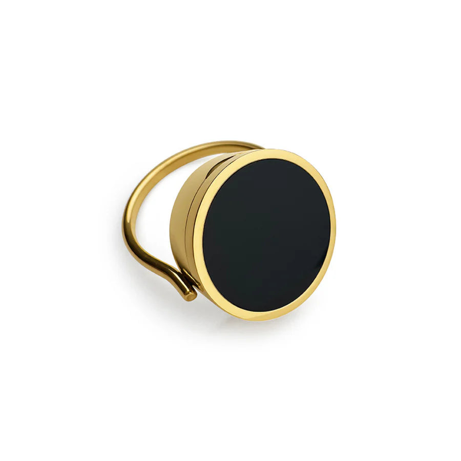 Black edition lip ring